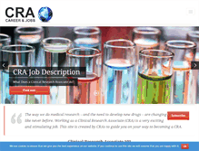 Tablet Screenshot of clinicalresearchassociated.com